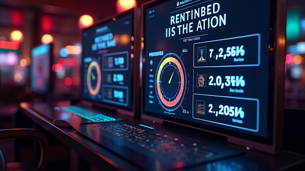 Auszahlungsdauer, Limits und Gebühren werden in einem Casino-Dashboard angezeigt